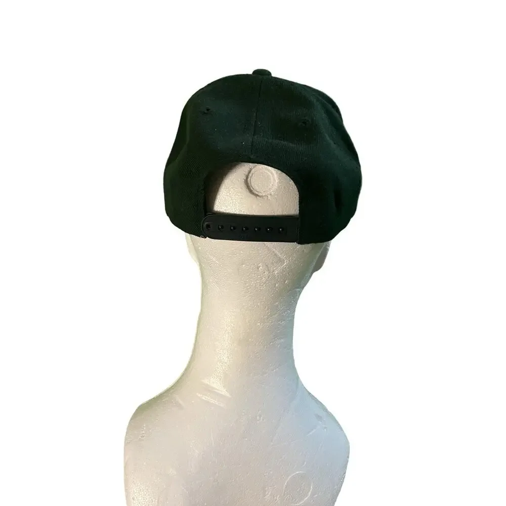 Vintage Alamo Welding Supply Hat Otto SnapBack Trucker Cap Green/Yellow Logo